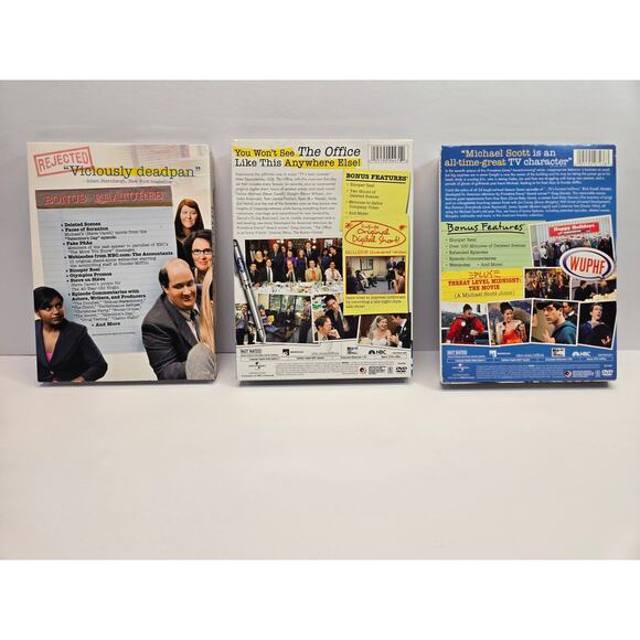 3 Seasons DVD Bundle of The Office US TV Show Seasons 2, 6 & 7 Boxsets - Picture 2 of 2